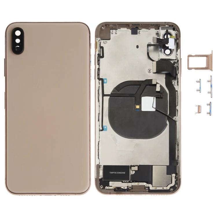 REAR BACK CHASSIS HOUSING WITH PARTS GRADE A for iPhone XS Max(Gold) - Best Cell Phone Parts Distributor in Canada, Parts Source REAR BACK CHASSIS HOUSING WITH PARTS GRADE A for iPhone XS Max(Gold) - Best Cell Phone Parts Distributor in Canada, Parts Source